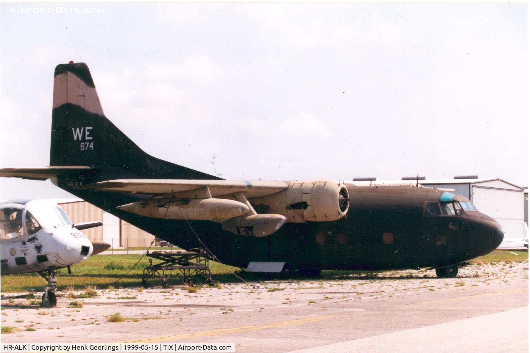 HR-ALK, 1954 Fairchild C-123K Provider C/N 20123, C-123K Provider