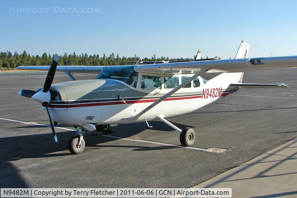 N9482M, 1981 Cessna T207A Turbo Stationair 8 C/N 20700698, 1981 Cessna T207A, c/n: 20700698 at Grand Canyon