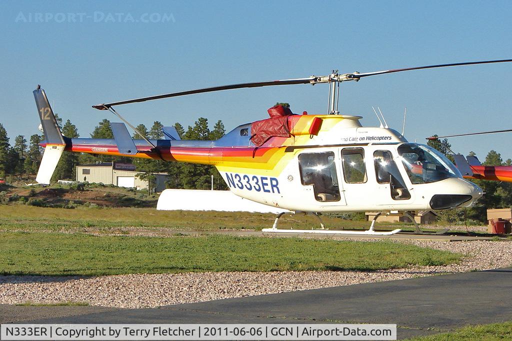 N333ER, 1979 Bell 206L-1 LongRanger II C/N 45203, 1979 Bell Helicopter Textron 206L-1, c/n: 45203 at Grand Canyon