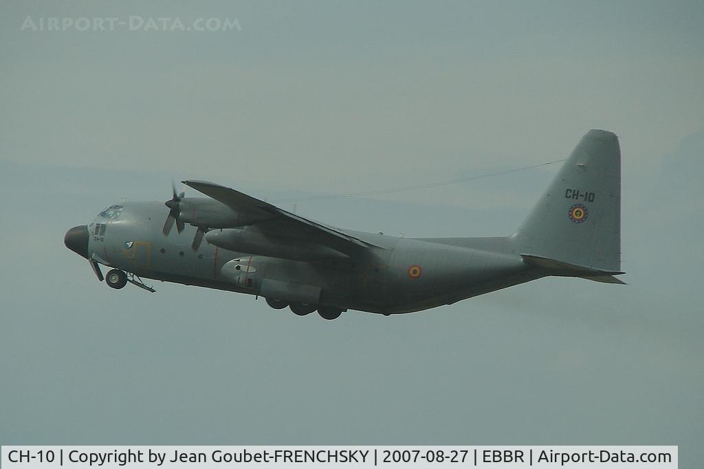 CH-10, 1972 Lockheed C-130H Hercules C/N 382-4481, BAF take off