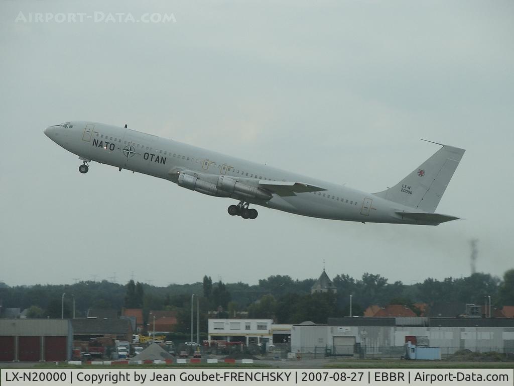 LX-N20000, 1968 Boeing 707-307C(TCA) C/N 20000, NATO take off