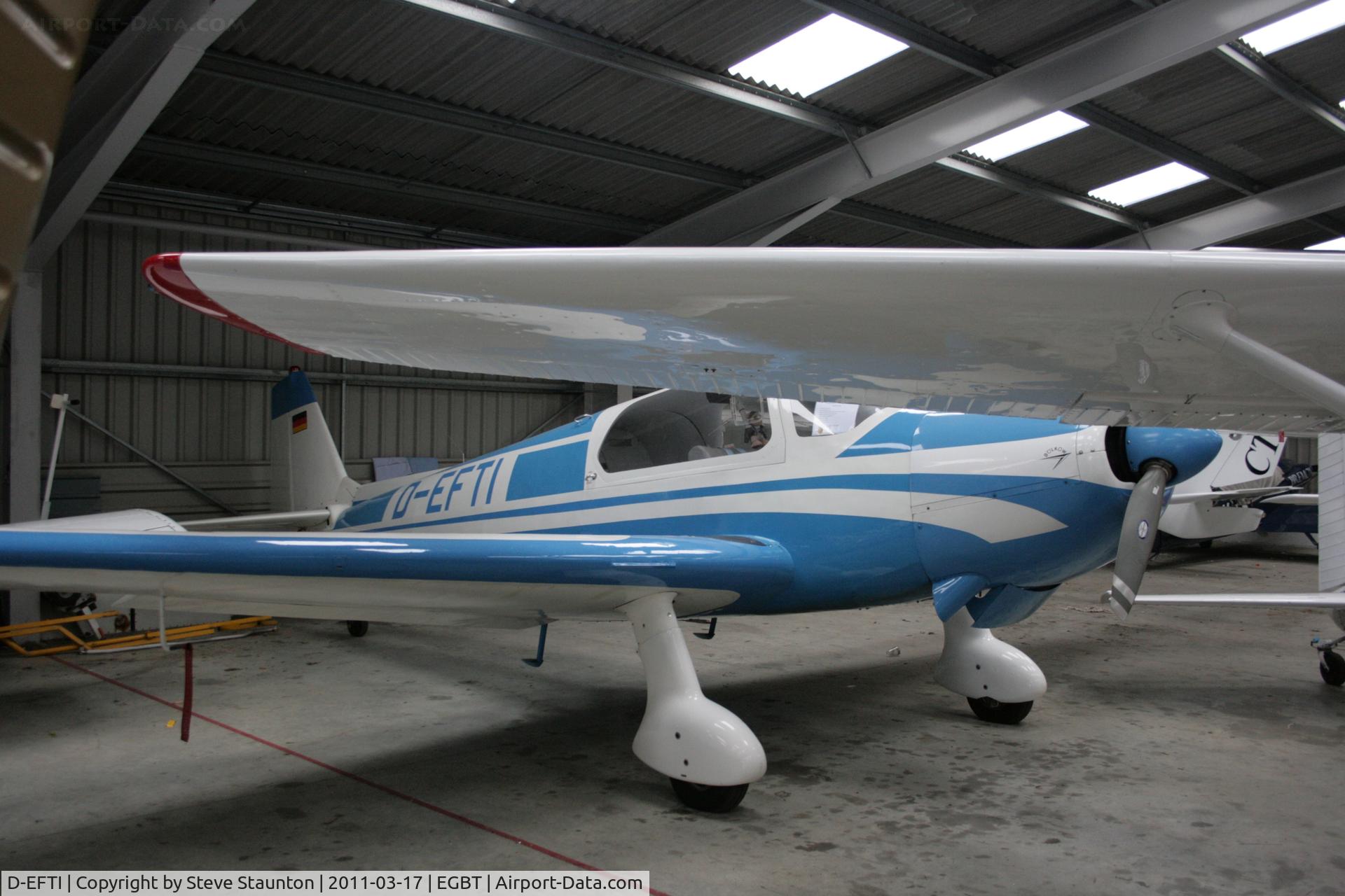 D-EFTI, 1961 Bolkow Bo-207 C/N 219, Taken at Turweston Airfield March 2010