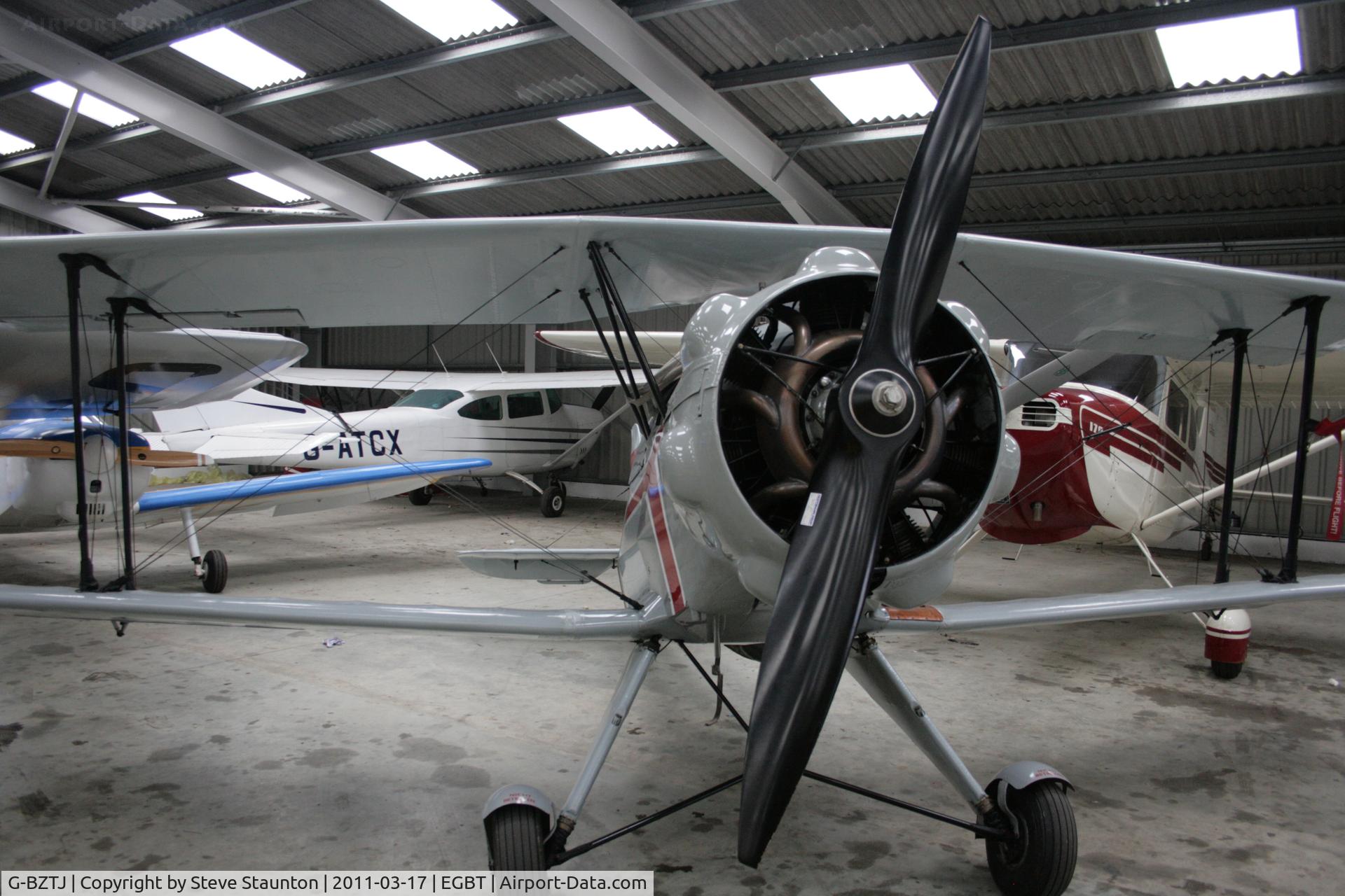 G-BZTJ, 1943 CASA 1-133 Jungmeister C/N 41, Taken at Turweston Airfield March 2010