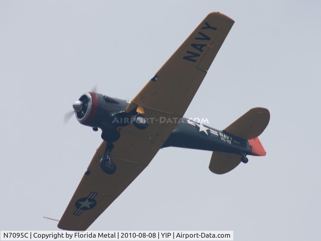 N7095C, North American AT-6D Texan C/N 42-84678, AT-6D