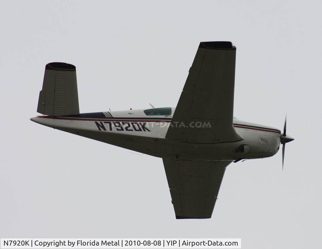 N7920K, 1964 Beech S35 Bonanza C/N D-7413, Beech S35