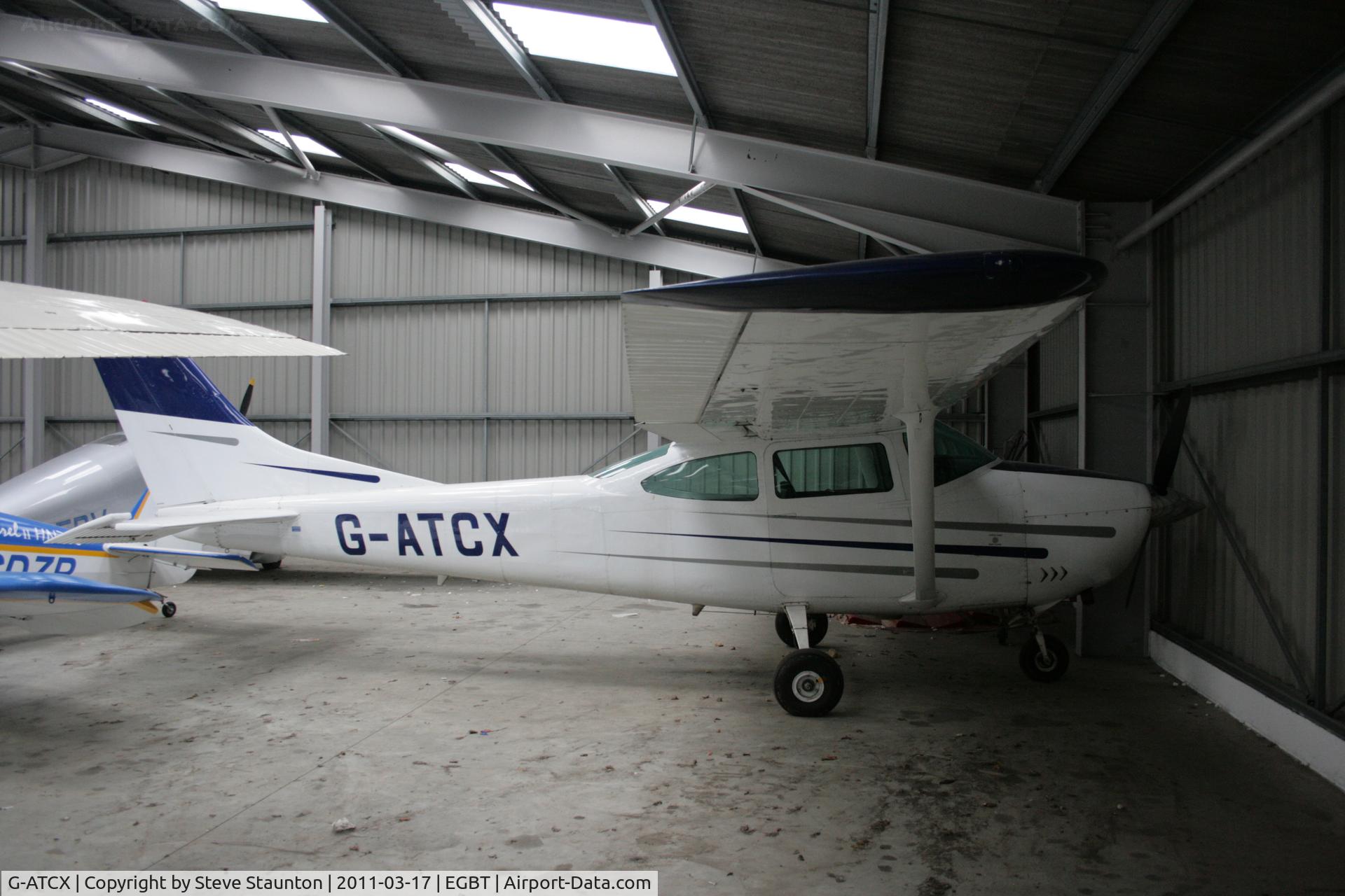 G-ATCX, 1964 Cessna 182H Skylane C/N 182-55848, Taken at Turweston Airfield March 2010