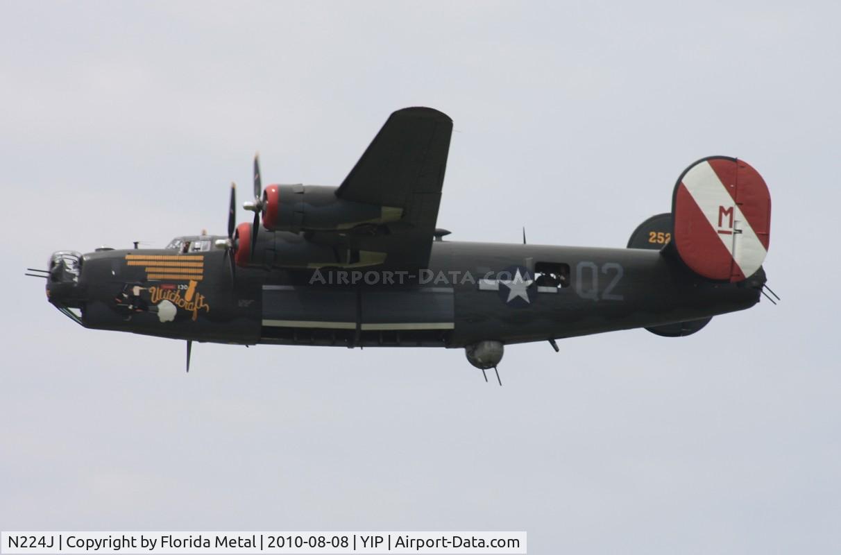 N224J, 1944 Consolidated B-24J-85-CF Liberator C/N 1347 (44-44052), Witchcraft