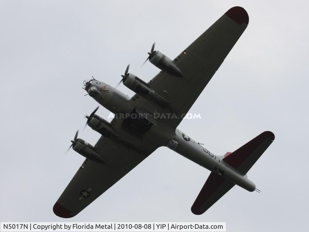 N5017N, 1944 Lockheed/Vega (Boeing) B-17G-105-VE Flying Fortress C/N 8649, Aluminum Overcast