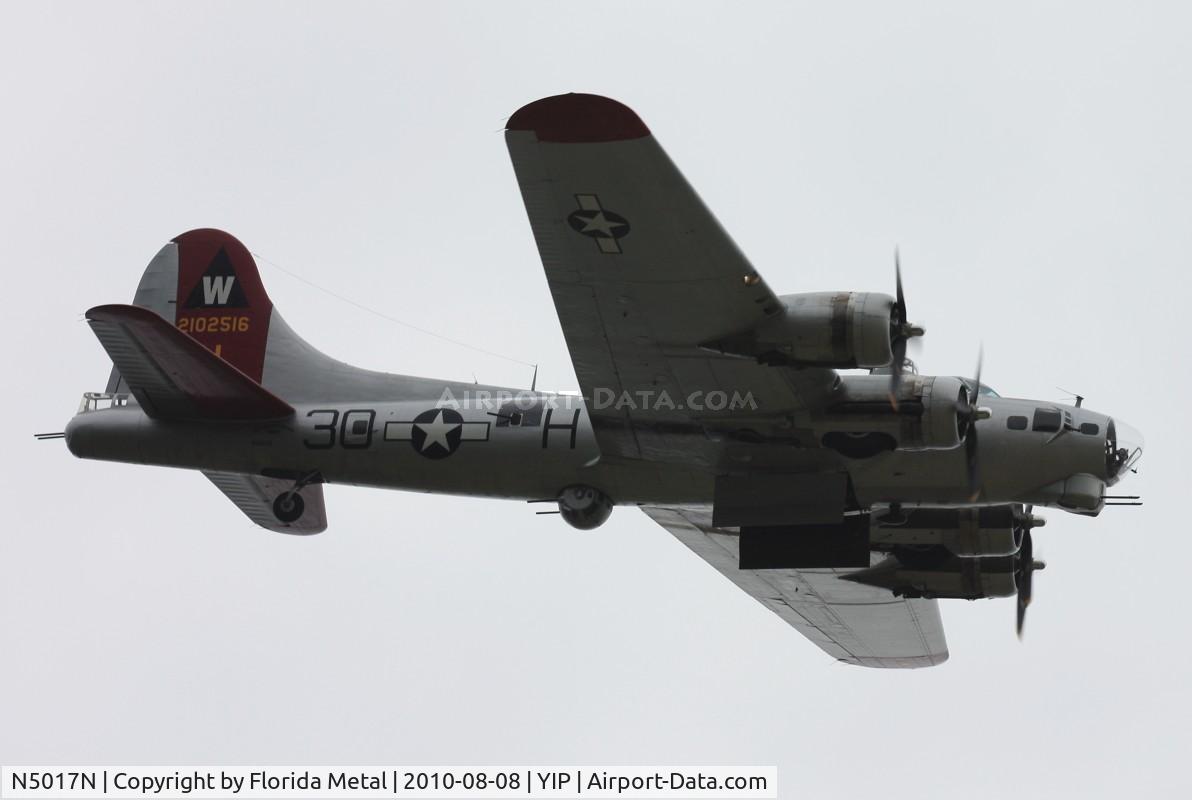 N5017N, 1944 Lockheed/Vega (Boeing) B-17G-105-VE Flying Fortress C/N 8649, Aluminum Overcast