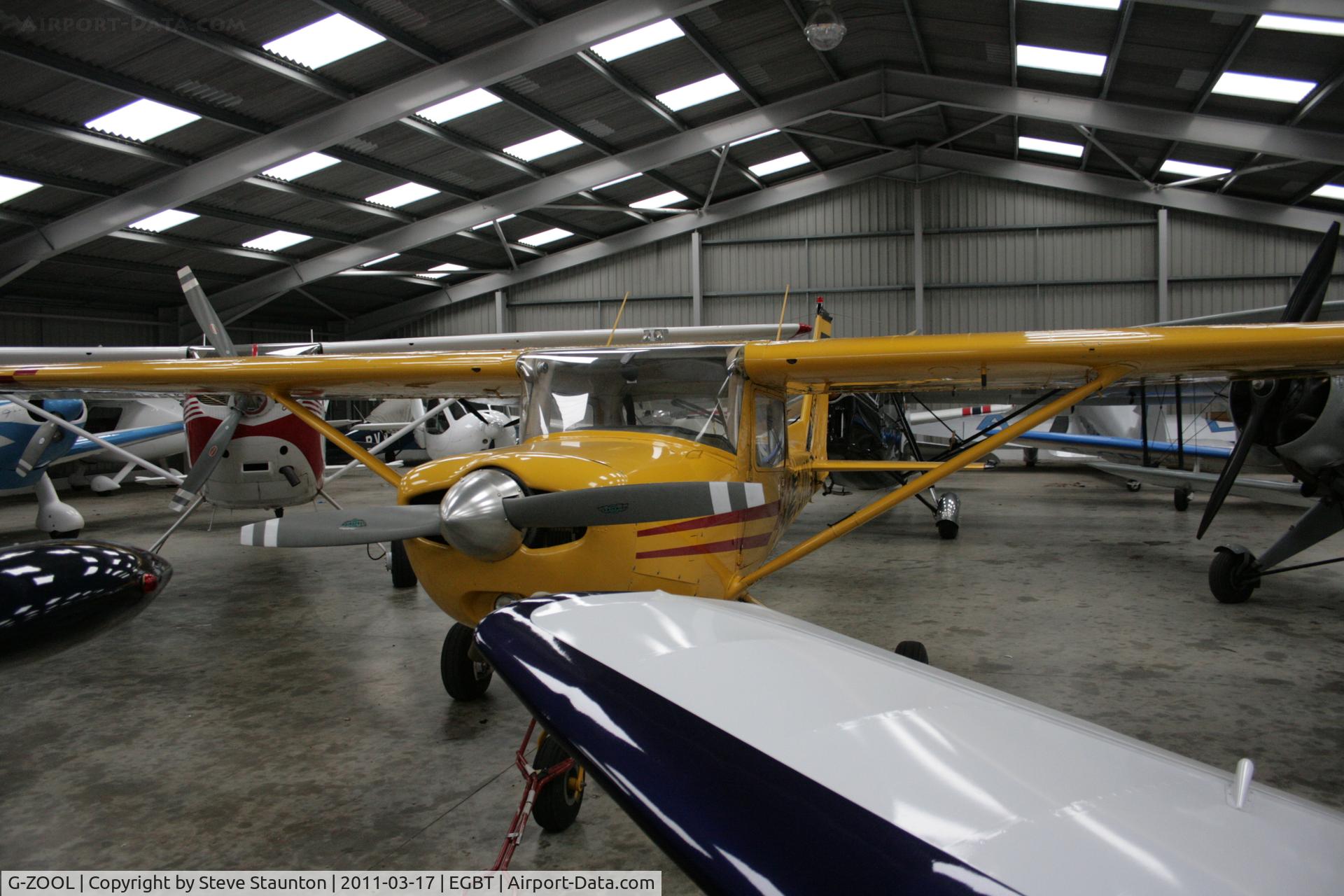 G-ZOOL, 1979 Reims Cessna FA152 C/N 0357, Taken at Turweston Airfield March 2010