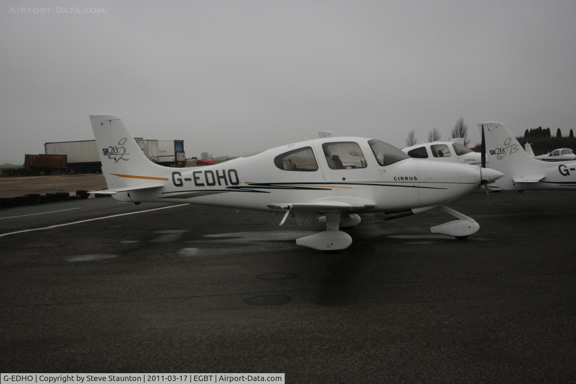 G-EDHO, 2005 Cirrus SR20 G2 C/N 1542, Taken at Turweston Airfield March 2010