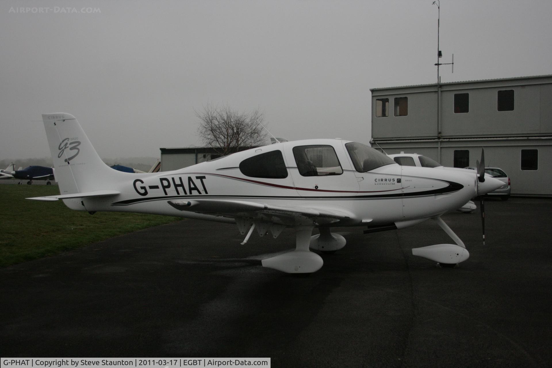 G-PHAT, 2008 Cirrus SR20 G3 C/N 1999, Taken at Turweston Airfield March 2010