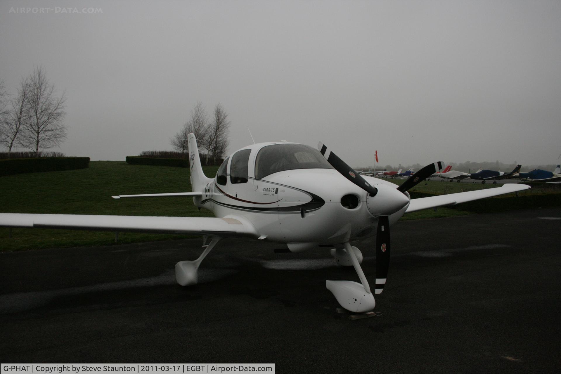 G-PHAT, 2008 Cirrus SR20 G3 C/N 1999, Taken at Turweston Airfield March 2010