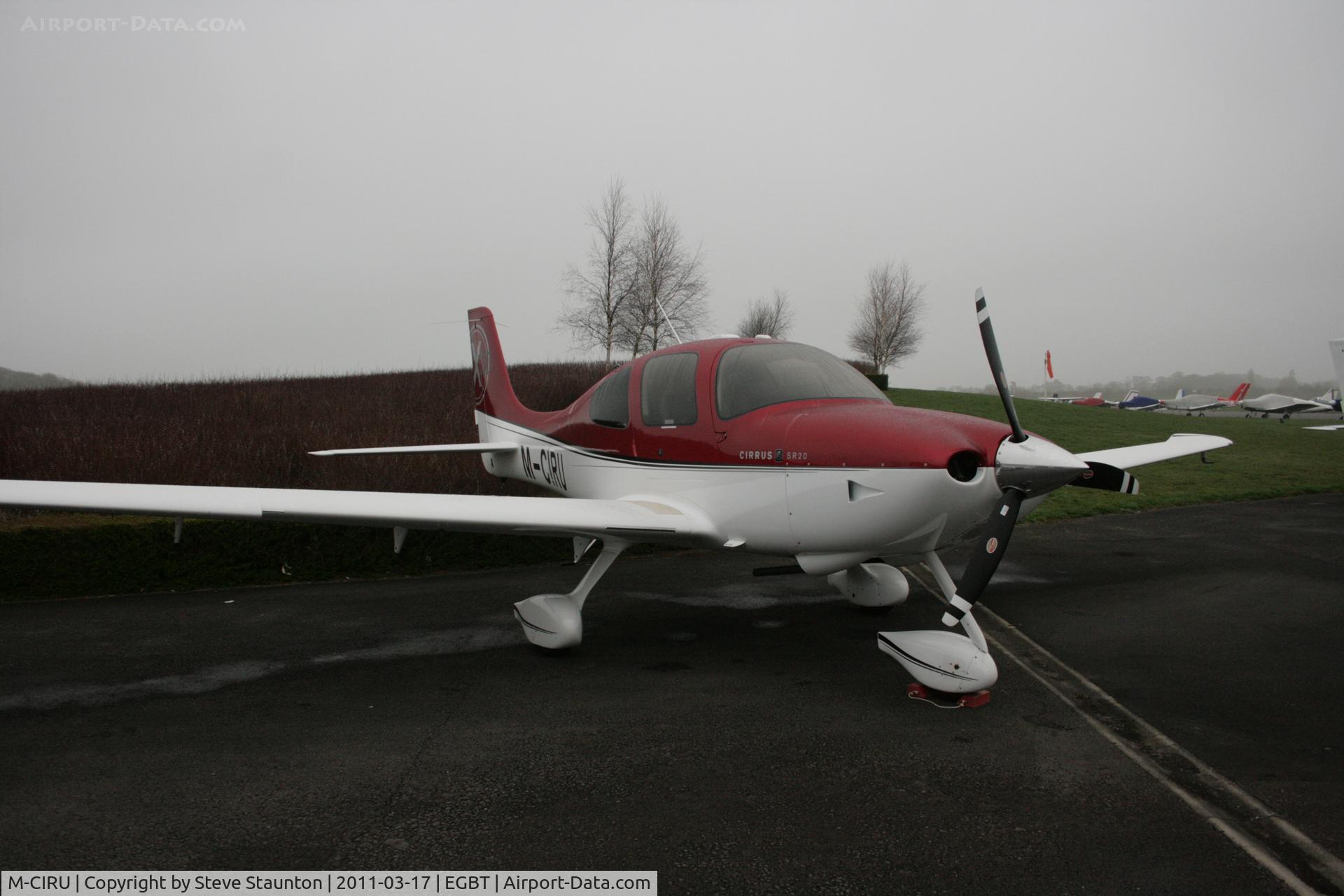 M-CIRU, 2009 Cirrus SR20 C/N 2023, Taken at Turweston Airfield March 2010
