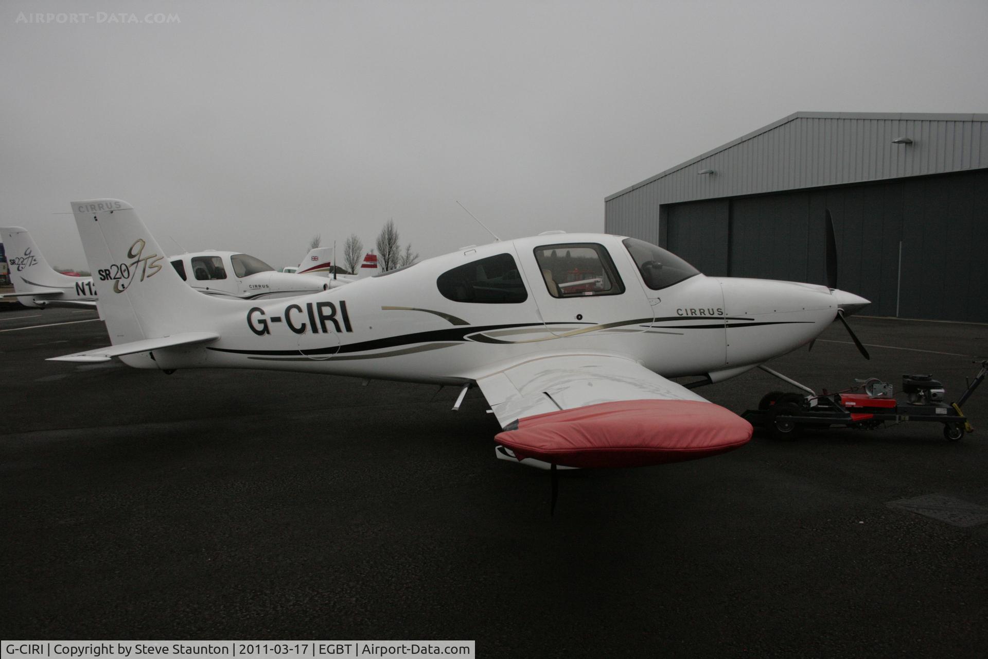 G-CIRI, 2007 Cirrus SR20 C/N 1791, Taken at Turweston Airfield March 2010