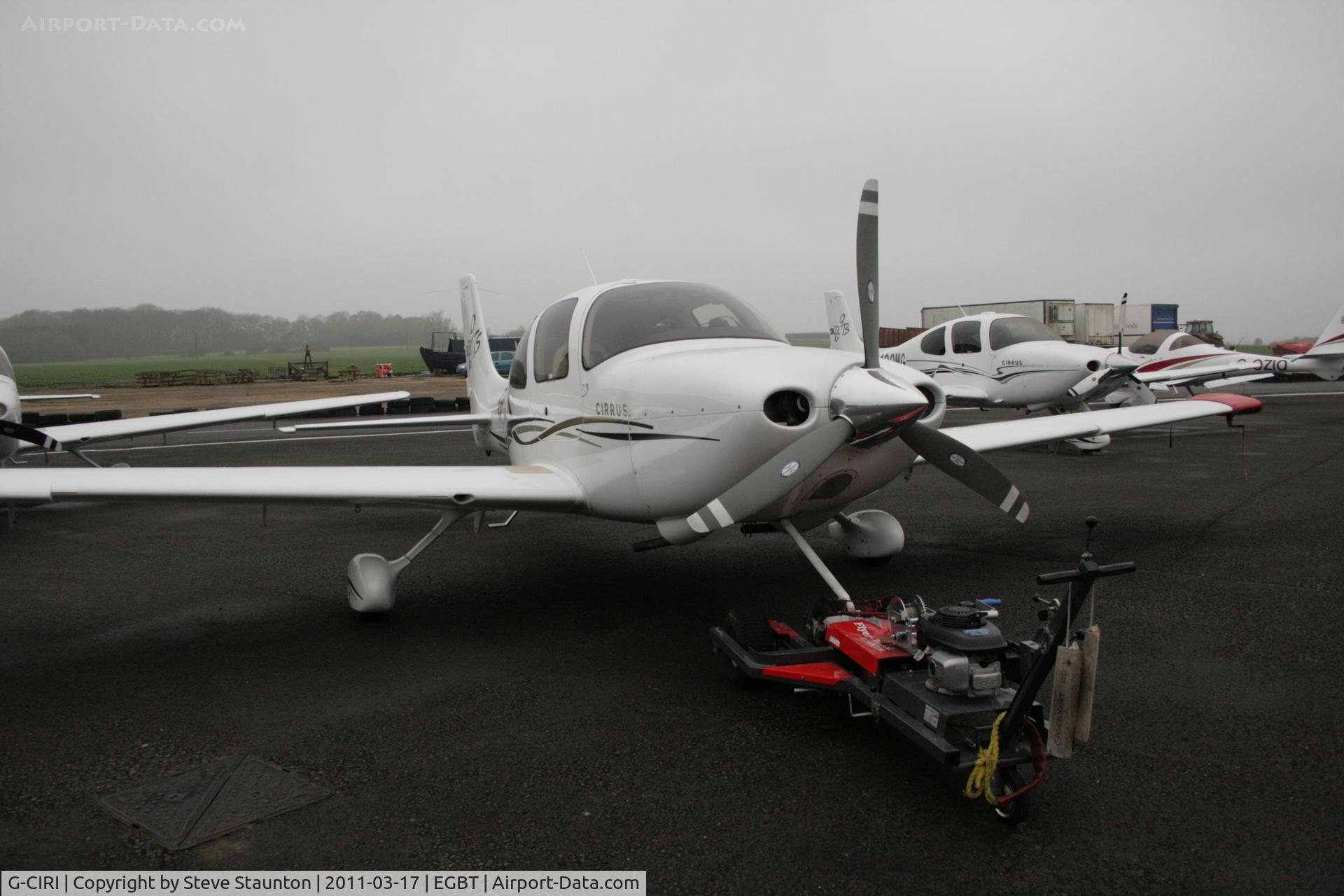 G-CIRI, 2007 Cirrus SR20 C/N 1791, Taken at Turweston Airfield March 2010