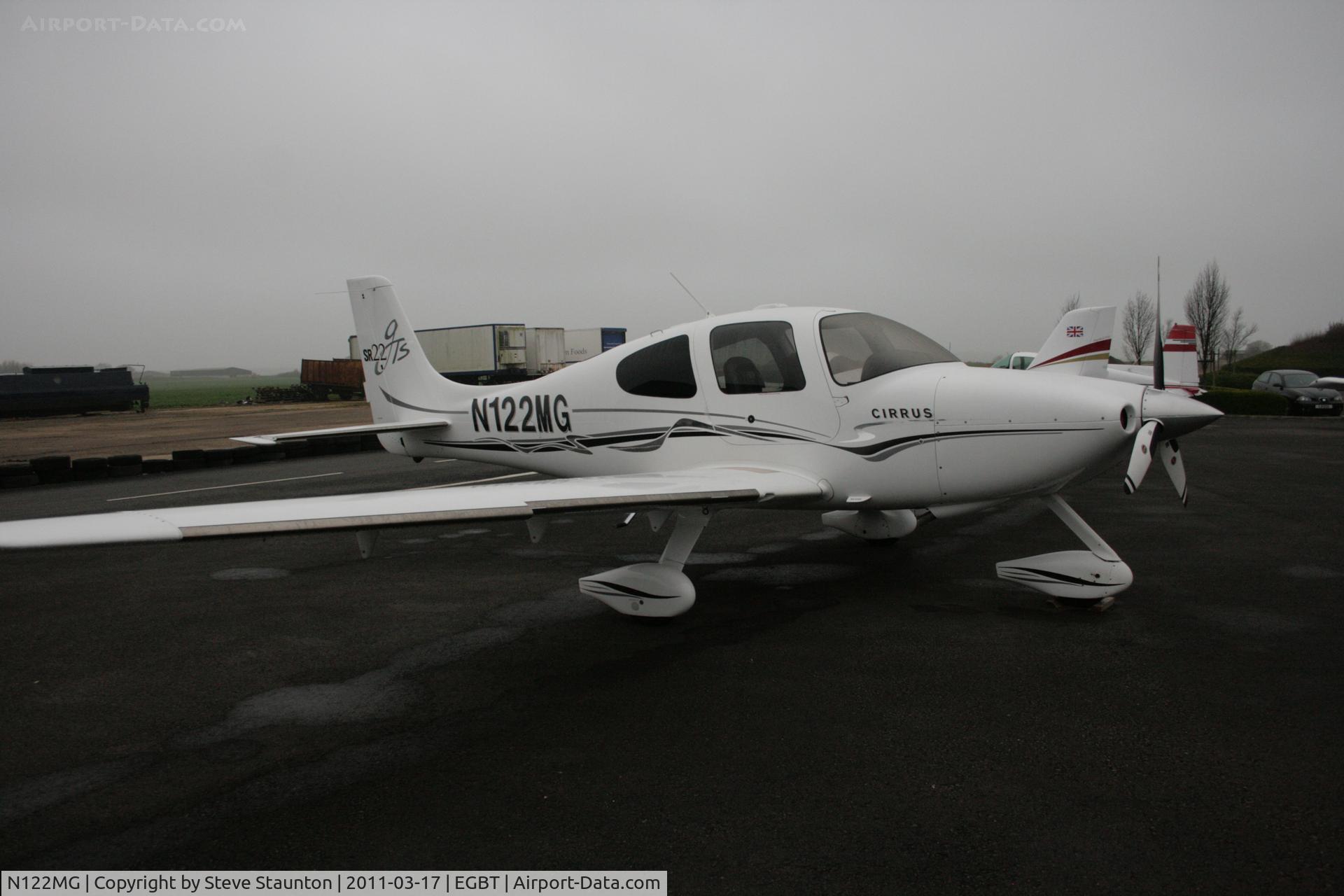 N122MG, 2005 Cirrus SR22 GTS C/N 1250, Taken at Turweston Airfield March 2010