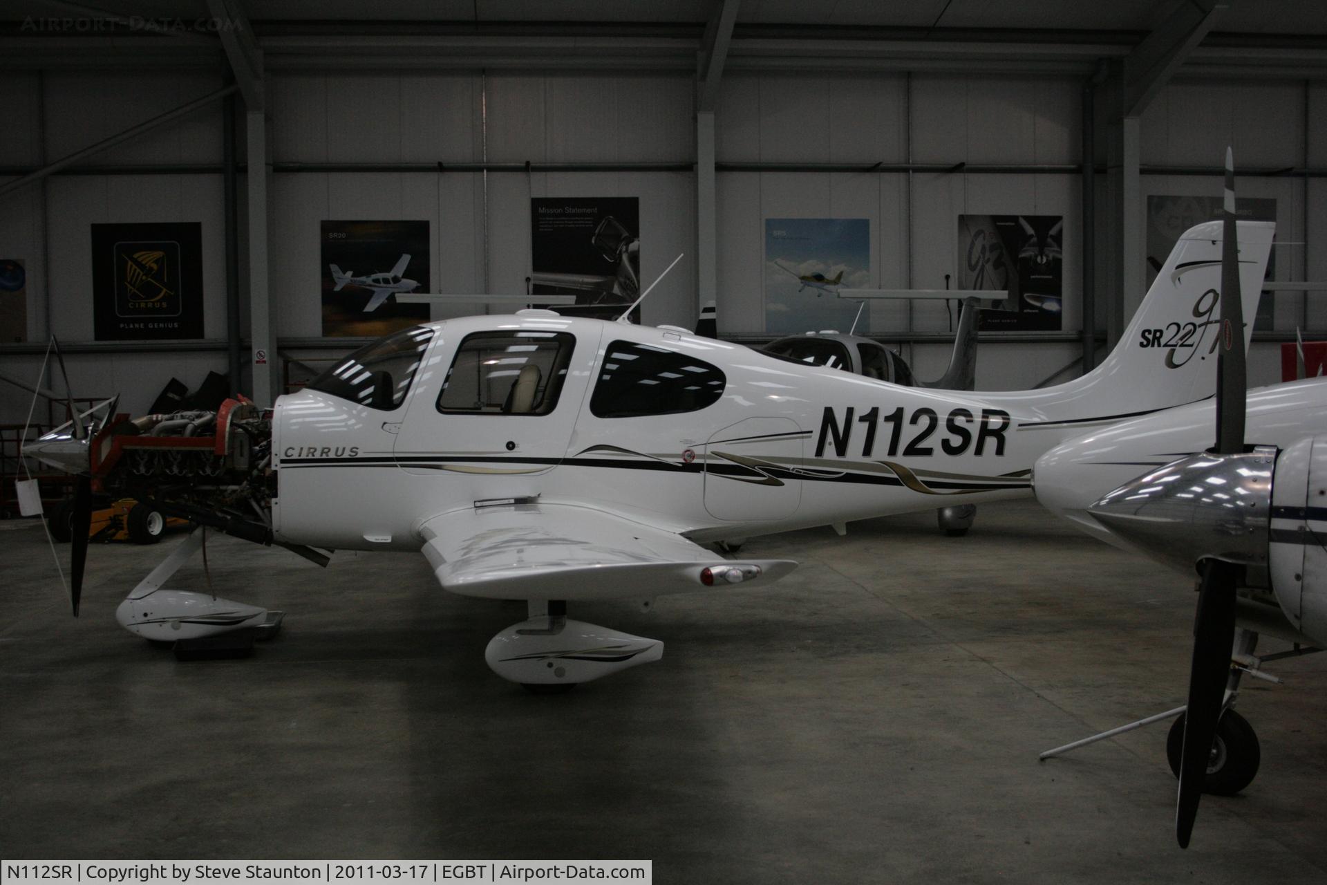 N112SR, 2006 Cirrus SR22 GTS C/N 1869, Taken at Turweston Airfield March 2010