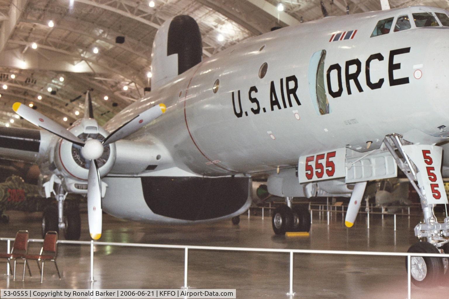53-0555, 1953 Lockheed EC-121H Warning Star C/N 1049A-4370, National Museum of the Air Force