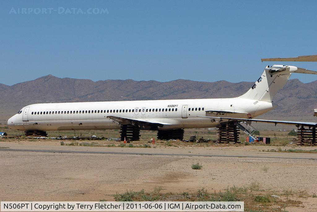 N506PT, 1985 McDonnell Douglas MD-81 (DC-9-81) C/N 49280, Mcdonnell Douglas DC-9-81(MD-81), c/n: 49280 WFU at Kingman AZ
