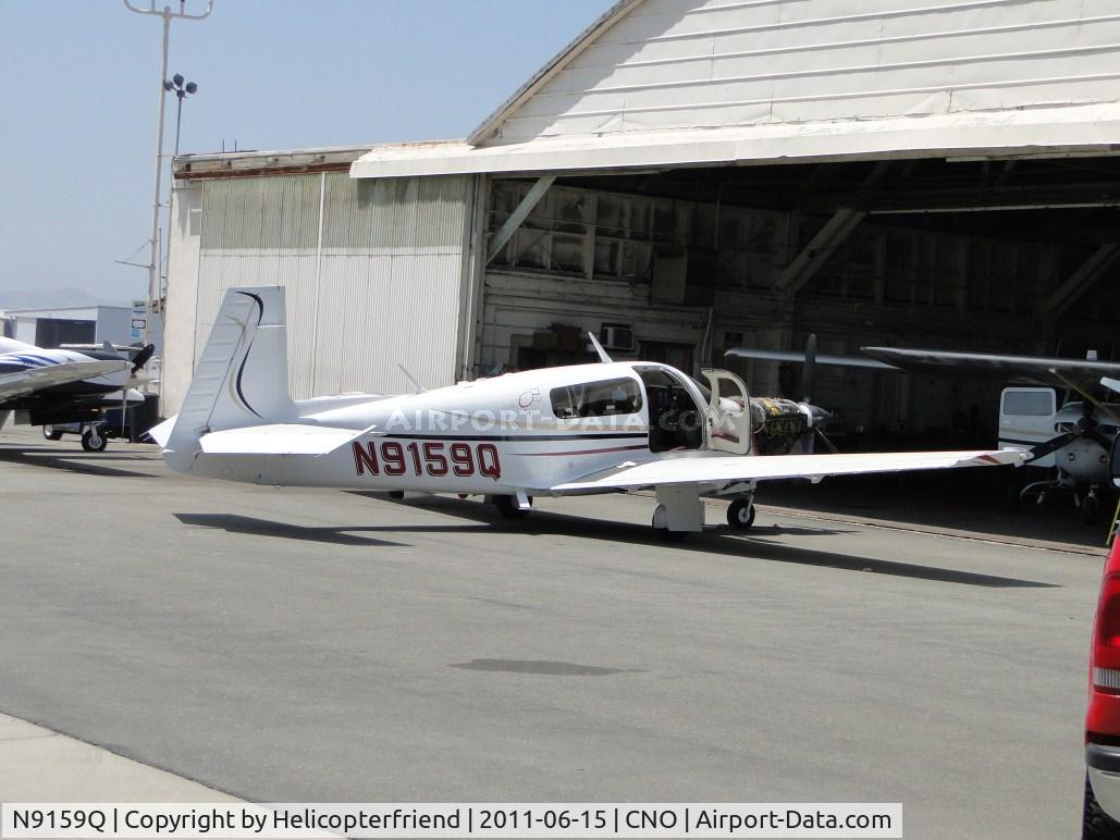 N9159Q, 1996 Mooney M20R Ovation C/N 29-0092, Having engine work done