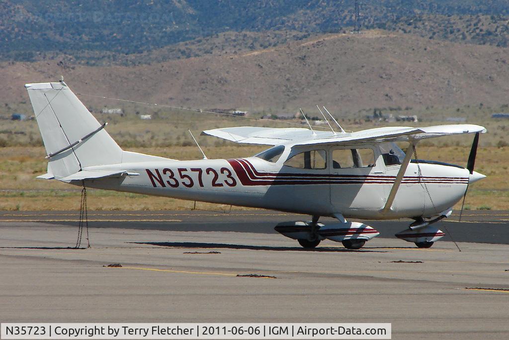 N35723, 1968 Cessna 172I C/N 17256935, 1968 Cessna 172I, c/n: 17256935 at Kingman