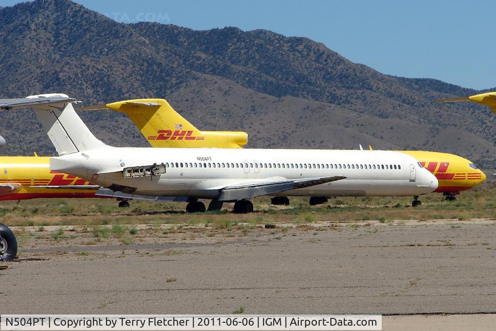 N504PT, 1994 McDonnell Douglas MD-81 (DC-9-81) C/N 53302, Mcdonnell Douglas DC-9-81(MD-81), c/n: 53302 WFU at Kingman