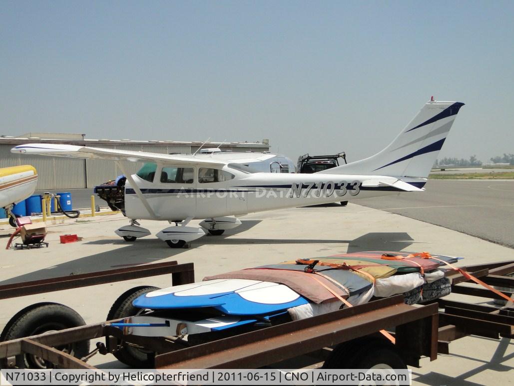 N71033, 1968 Cessna 182M Skylane C/N 18259465, Having engine work done
