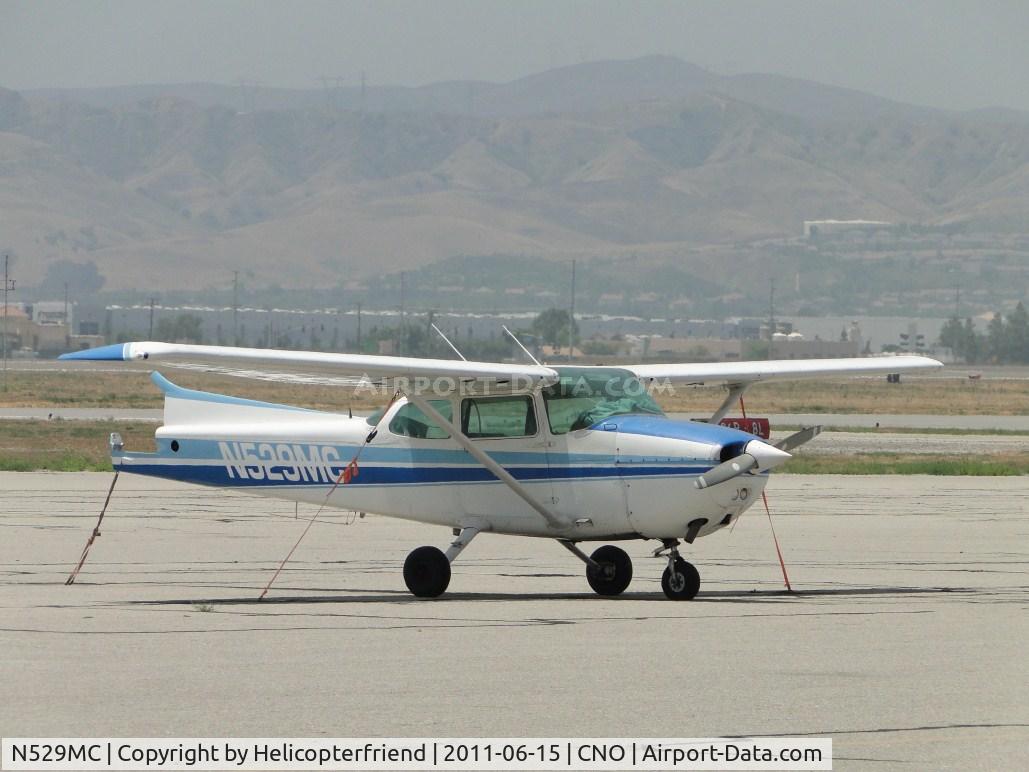 N529MC, 1981 Cessna 172P C/N 17274639, Parked near the tower and still without the tail assembly
