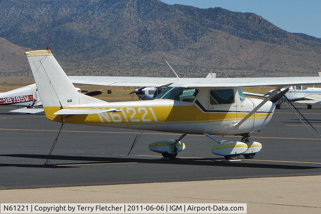 N61221, 1969 Cessna 150J C/N 15070896, 1969 Cessna 150J, c/n: 15070896 at Kingman