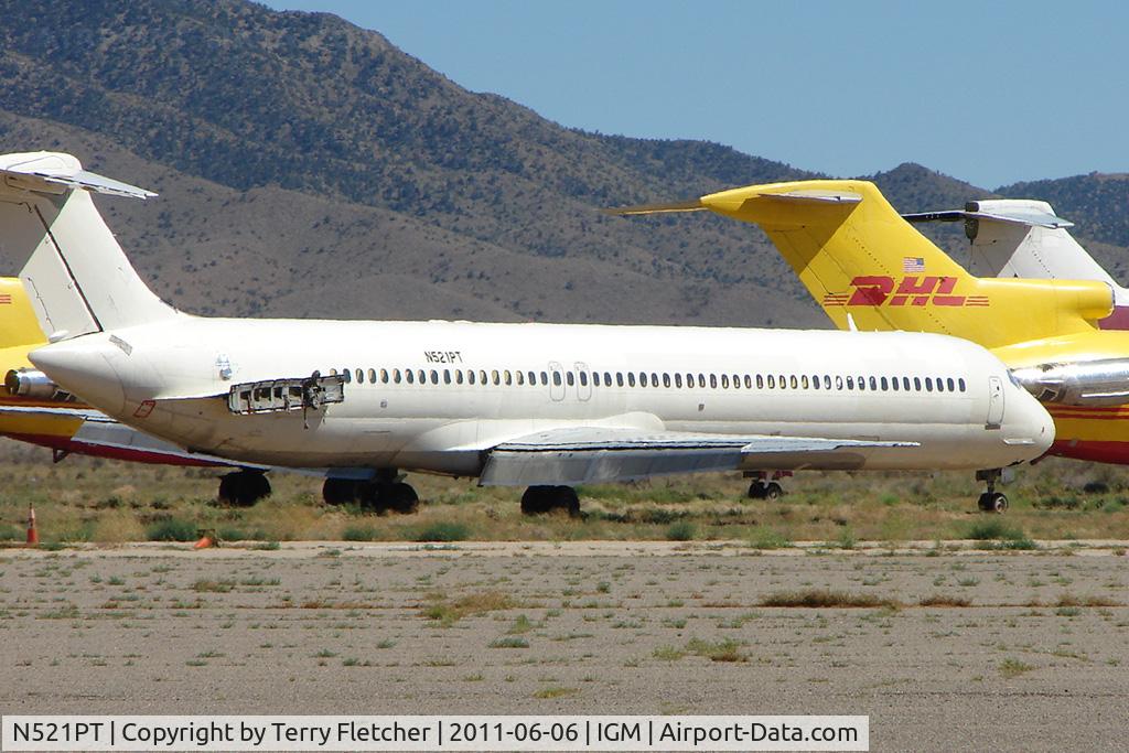 N521PT, McDonnell Douglas MD-81 (DC-9-81) C/N 49283, Mcdonnell Douglas DC-9-81(MD-81), c/n: 49283 stored at kingman
