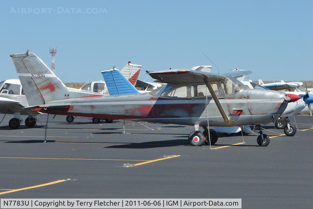 N7783U, 1964 Cessna 172E C/N 17251783, 1964 Cessna 172E, c/n: 17251783 at Kingman