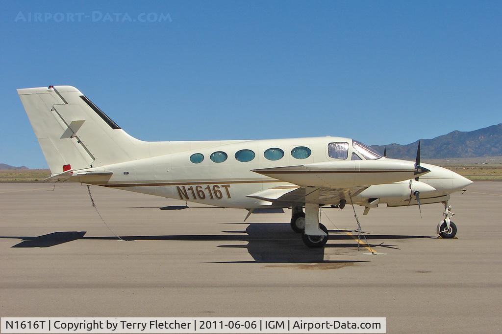 N1616T, 1973 Cessna 414 Chancellor C/N 414-0396, 1973 Cessna 414, c/n: 414-0396 at Kingman