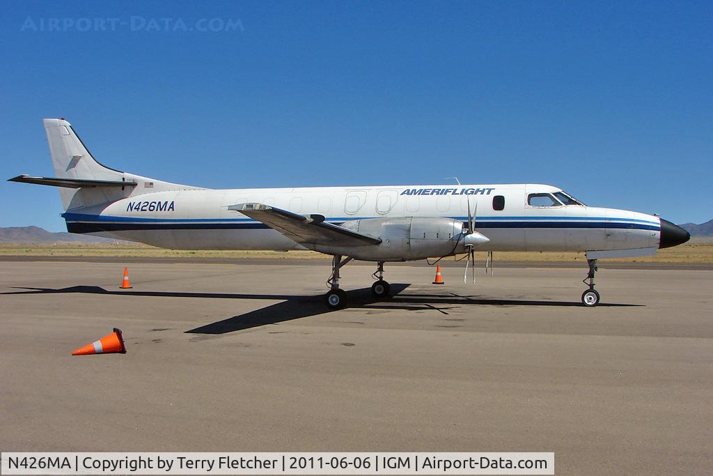 N426MA, 1986 Fairchild SA-227AC Metro III C/N AC-645, 1986 Fairchild SA227-AC, c/n: AC-645 at Kingman