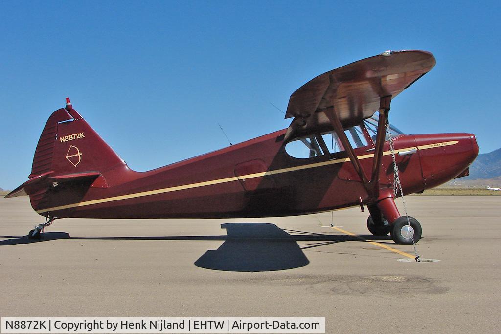 N8872K, 1947 Stinson 108-1 Voyager C/N 108-1872, Foto's airport Twente