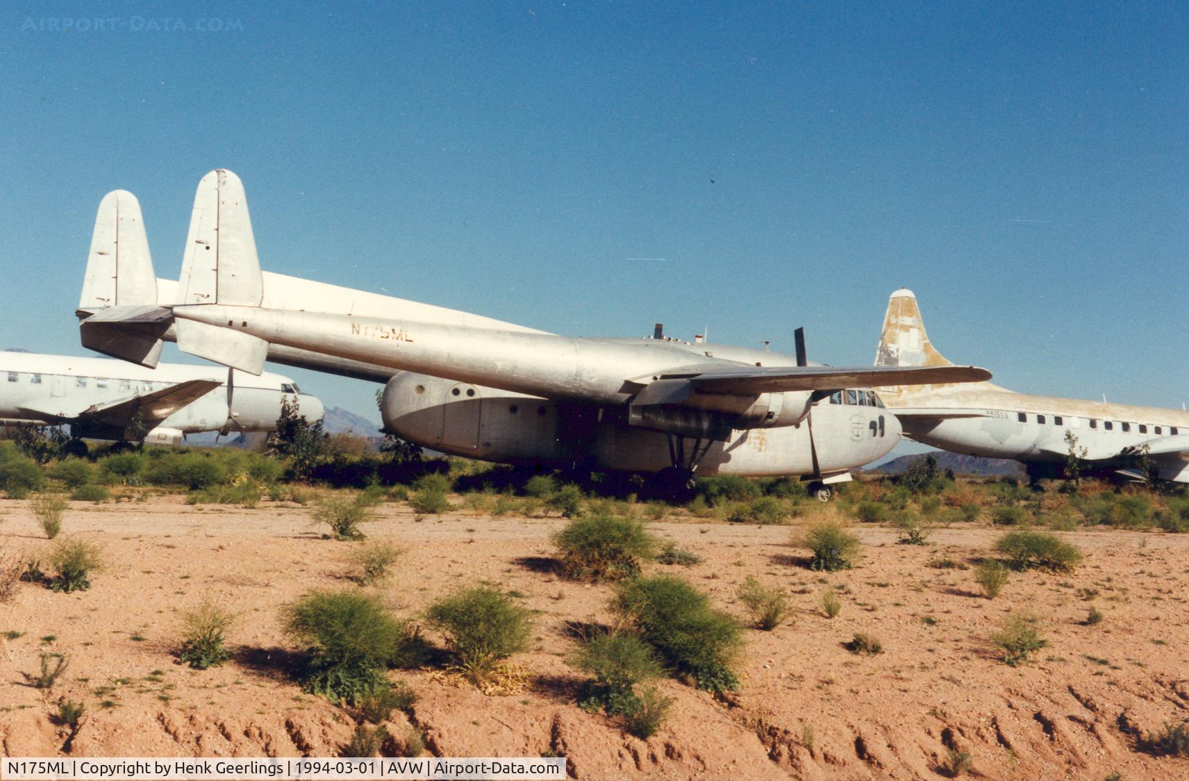 N175ML, 1953 Fairchild C-119F Flying Boxcar C/N 10844, Marine Lumber Cy