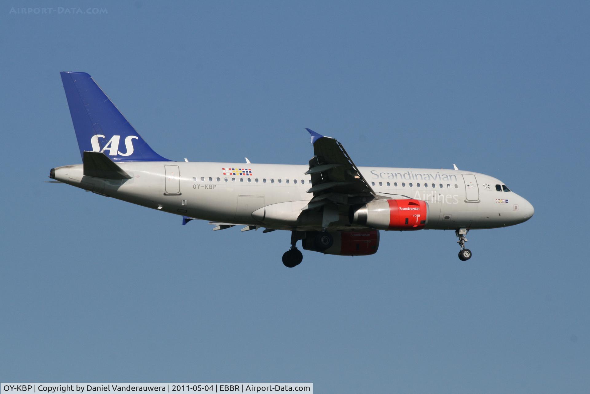 OY-KBP, 2006 Airbus A319-132 C/N 2888, Arrival of flight SK593 to RWY 02