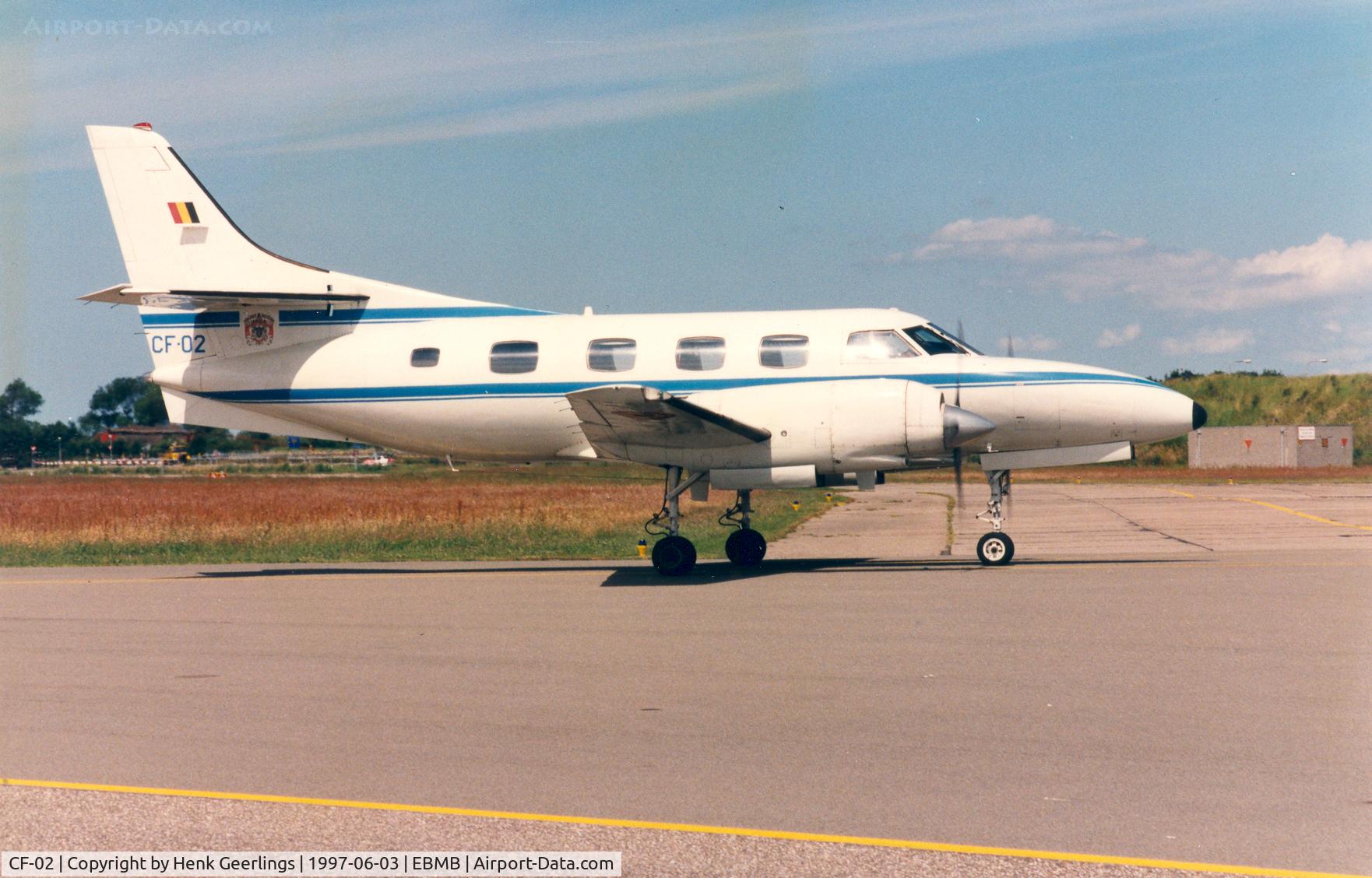 CF-02, 1976 Swearingen SA-226T Merlin IIIA C/N T-260, Belgian Air Force