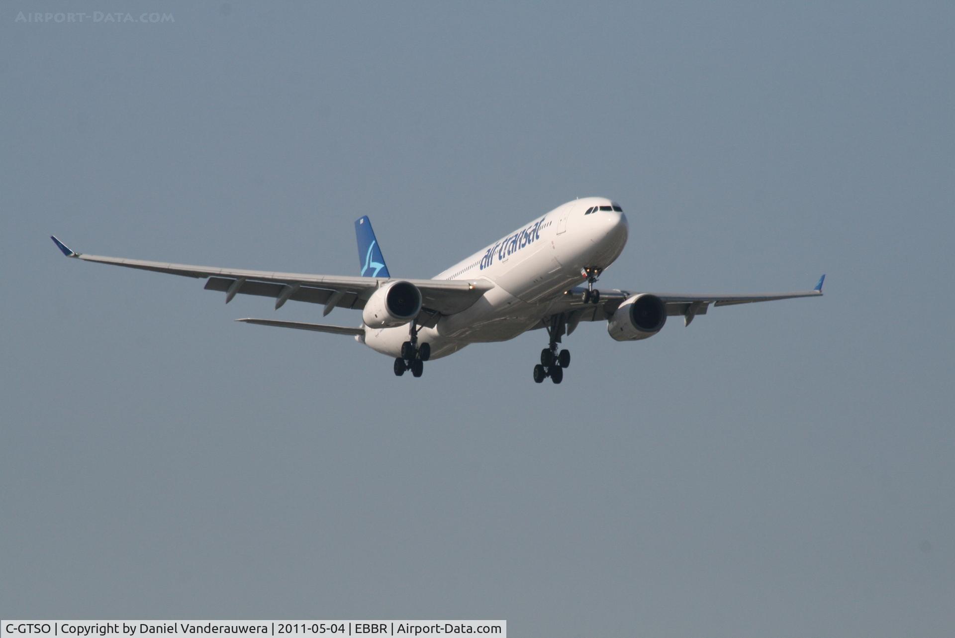 C-GTSO, Airbus A330-342 C/N 132, On approach to RWY 02