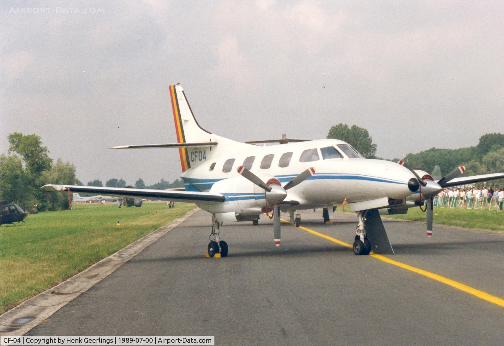 CF-04, 1975 Swearingen SA-226T Merlin IIIA C/N T-264, Belgian Air Force