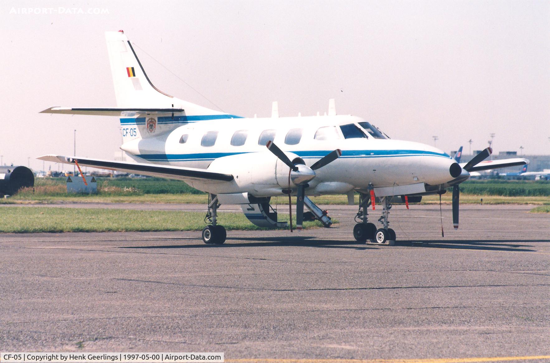 CF-05, 1975 Swearingen SA-226T Merlin IIIA C/N T-265, Belgian Air Force