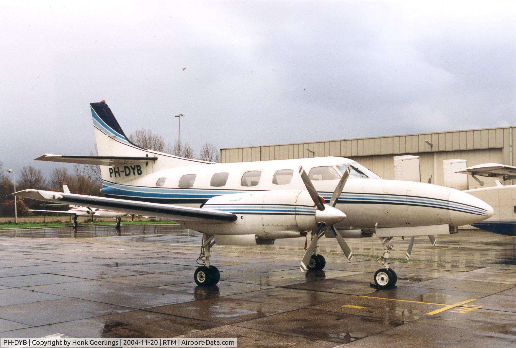 PH-DYB, 1978 Swearingen SA-226T(B) Merlin IIIB C/N T-294, Rijnmond Air Services - Rotterdam
