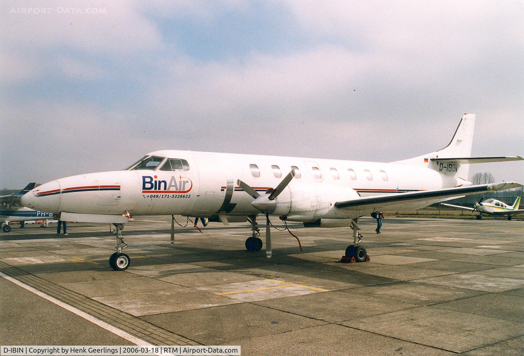 D-IBIN, 1978 Swearingen SA-226TC Merlin II C/N TC-252, Bin Air