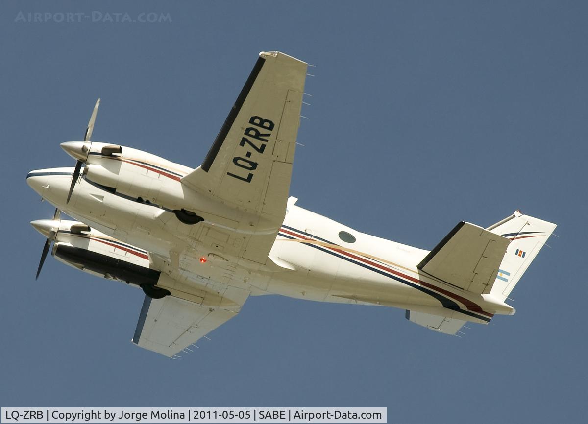 LQ-ZRB, 1999 Beech C90B King Air C/N LJ-1552, Taking off RWY 13.