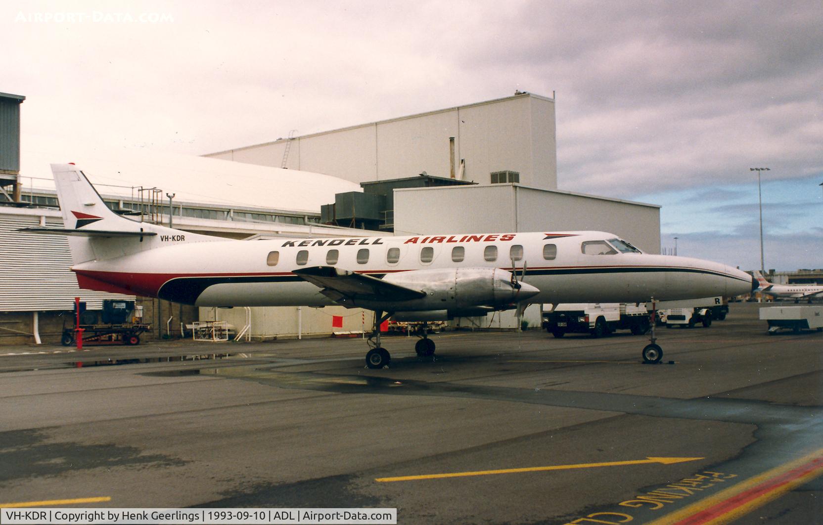 VH-KDR, 1979 Swearingen SA-226TC Metro II C/N TC-289, Kendell Airlines