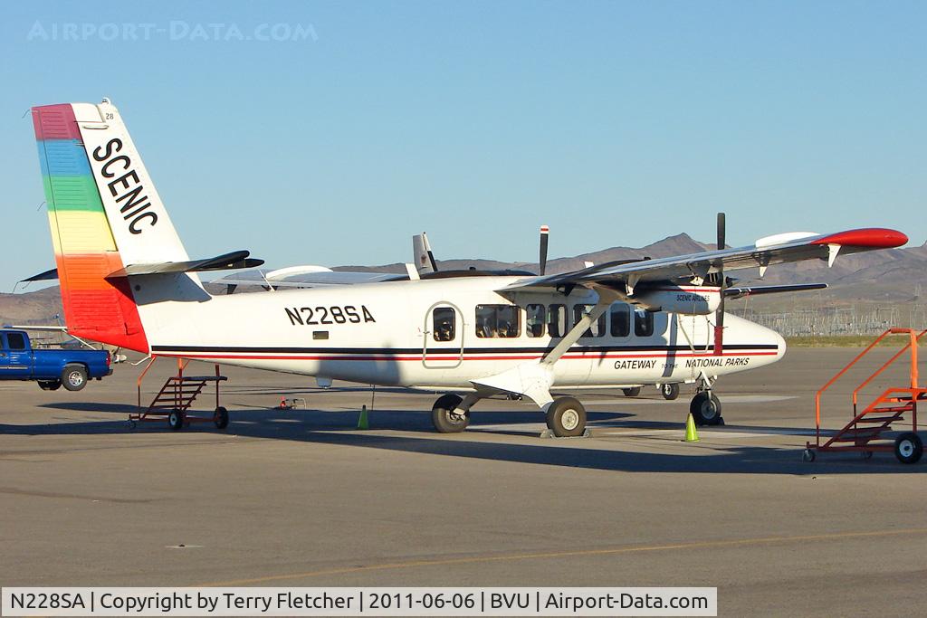 N228SA, 1969 De Havilland Canada DHC-6-300 Twin Otter C/N 253, 1969 Dehavilland DHC-6-300, c/n: 253 at Boulder City