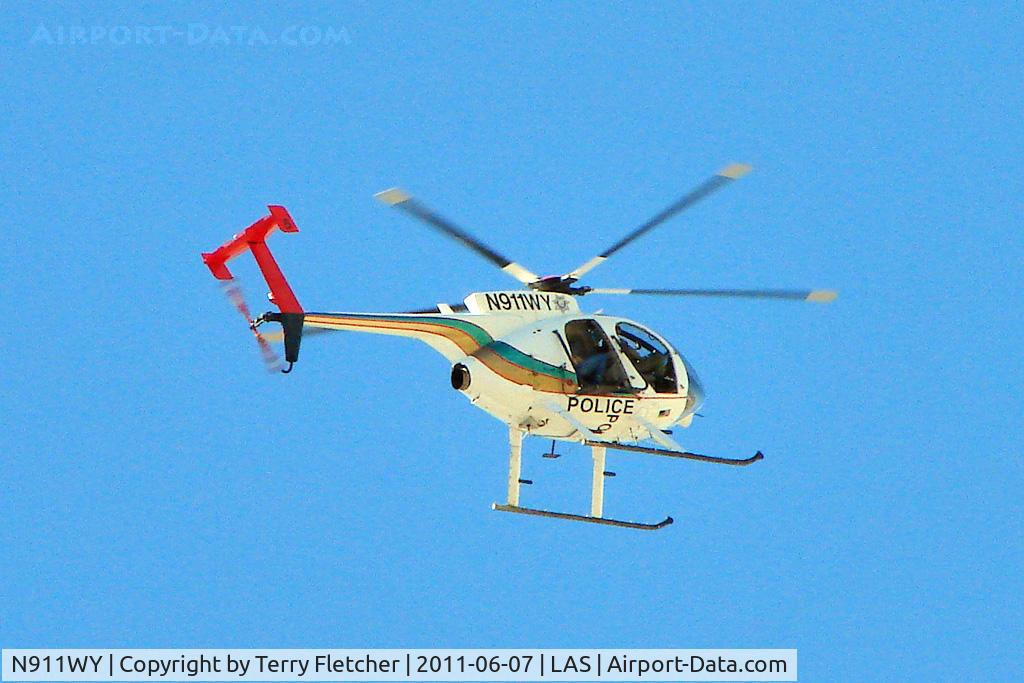 N911WY, 2000 MD Helicopters 369FF C/N 0144FF, 2000 Md Helicopter Inc 369FF, c/n: 0144FF of Las Vegas Police Dept