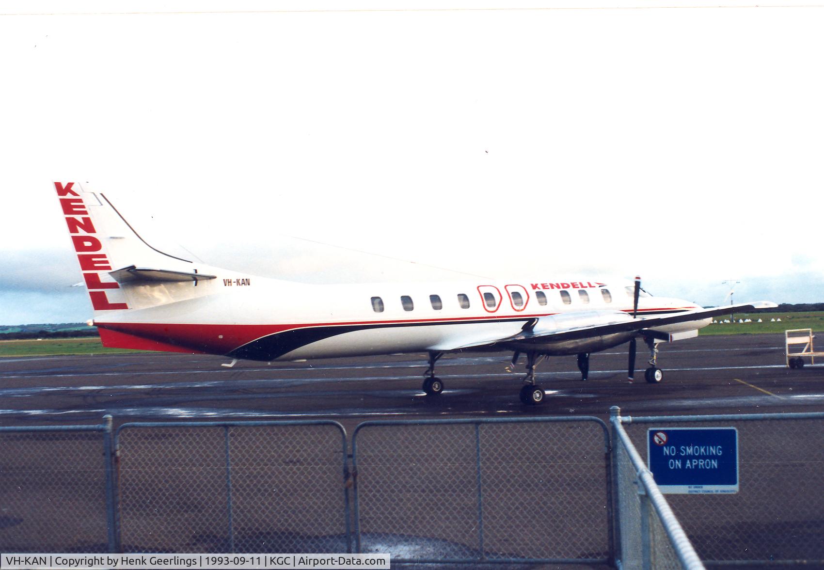 VH-KAN, 1993 Fairchild SA-227DC Metro 23 C/N DC-838B, Kendell