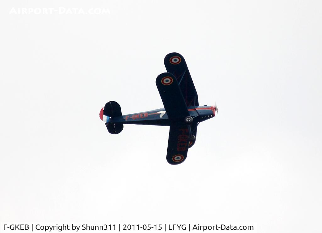 F-GKEB, Stampe-Vertongen SV-4C C/N 618, During LFYG Airshow 2011