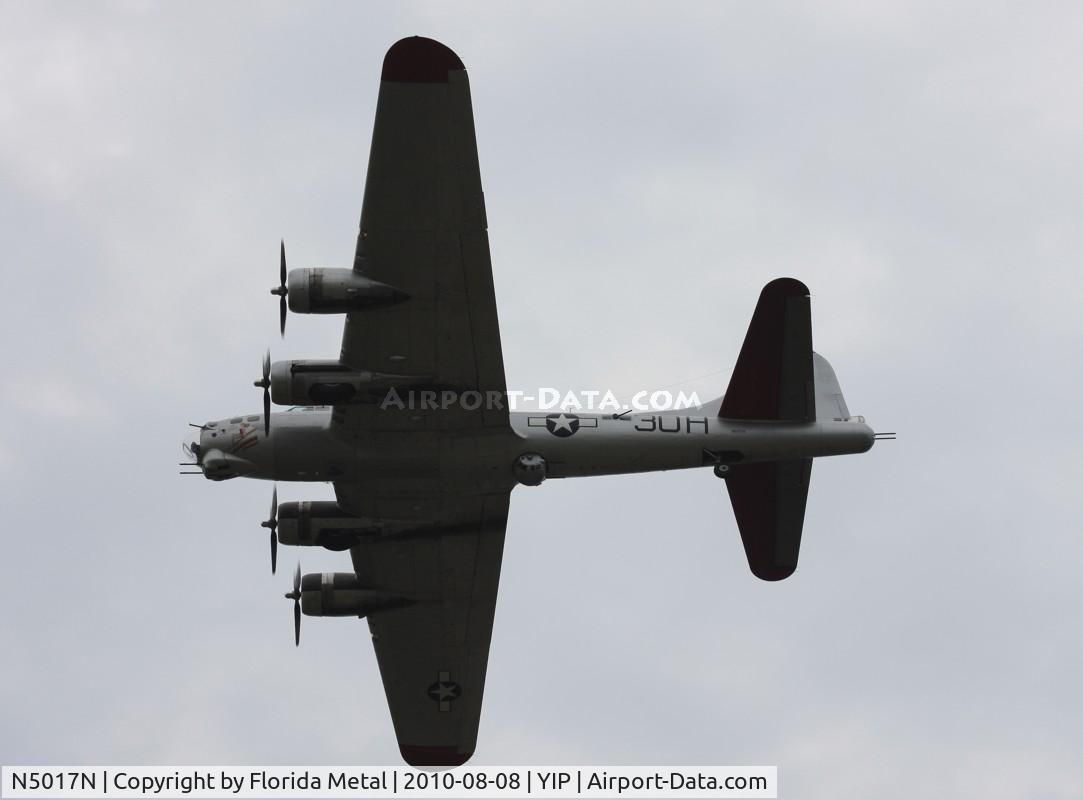 N5017N, 1944 Lockheed/Vega (Boeing) B-17G-105-VE Flying Fortress C/N 8649, Aluminum Overcast